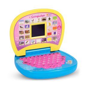 Words and Number Battery Operated Kids Laptop with Led Display and Music
