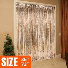 Foil Curtain for Decoration - Golden