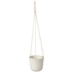 APPELROS Hanging planter in/outdoor off-white 12 cm