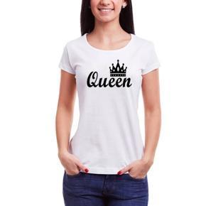 Queen Half Sleeve T-shirt For women