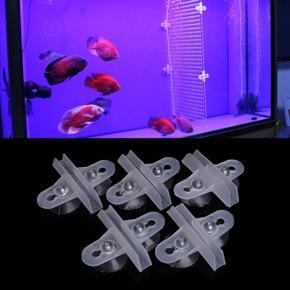 5pcs Aquarium Fish Tank Divider Suction Cup Divider Plastic Sheet Holder Set for aquarium