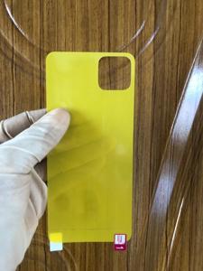 Google Pixel 4 XL Crystal Clear Back Skin (Gel Poly not Glass) 3D Real Transparent Skin Glossy Finish