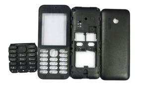 Nokia 215   Housing Full Body - Black