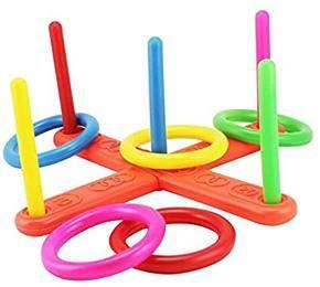 Ring Toss Game Sets-Outdoor & Indoor Sport Toys with 6 Rings,for Kids