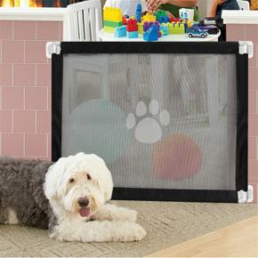 New Pet Supplies Mesh Magic Pet Dog Gate Safe Guard And Install Anywhere Pet Safety Enclosure 4 Sticky hook - Sticking hook