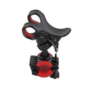 Universal Bike Bicycle Phone Holder Support Stand Mount - Black and Red