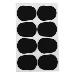 XHHDQES 80 Pcs Sax Mouthpiece Cushions, 0.8 mm Tenor/Alto Clarinet & Saxophone Mouthpiece Patches Pads