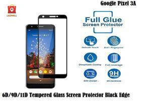 Google Pixel 3A Tempered Glass Screen Protector 6D/9D/11D- Black