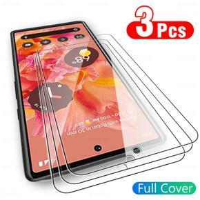 For Google Pixel 6 Pixel6 3PCS Tempered Glass Screen Protector Film 9H Protective Glass