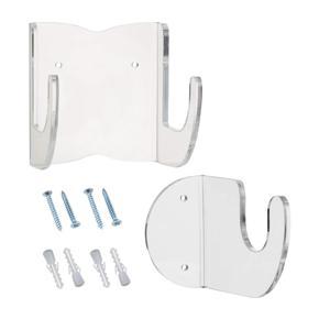 Guitar Wall Mount Premium Quality Acrylic Guitar Mount with Screws,Scratch-Free Guitar Wall Hanger for Guitars and Bass