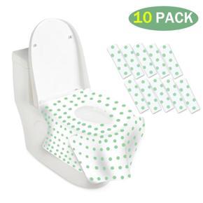 10Pcs Potty Seat Cover Potty Protectors Disposable Toilet Seat Cover For Camping