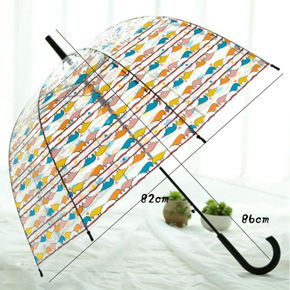 Jadroo Long Handle Clear Umbrella