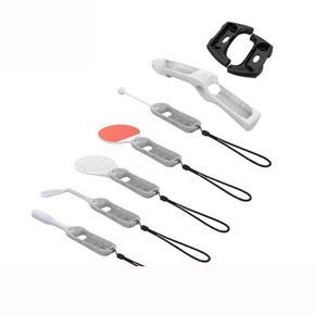 ARELENE 7Pcs for Switch OLED 13-In-1 Sports Suit Switch Stock + Tennis Racket + Drum Stick + Grip + Cue Set