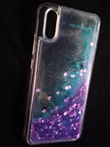 For Xiaomi Redmi 9A - Luxury Liquid 3D Glitter Floating Soft TPU Clear Case Cover