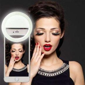 Rechargeable Portable Mini LED Selfie Ring Light For Tik tok Live Show Bright Light Selfie Light