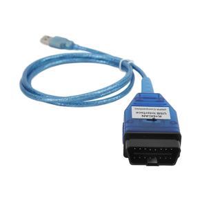 K D CAN OBD2 Cable, FT232RL Chip Car Diagnostic Cable Multifunction for 8 Pin K LINE Protocol Cars