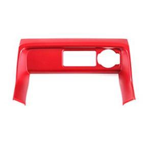 ARELENE Car Central Control Cigar Lighter Panel Cover Trim Decorative Sticker Accessories for 11Th Gen Honda Civic 2022 Red