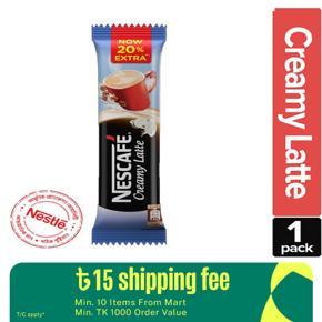 NESCAFE Creamy Latte Combo of 18gm (12 pcs)