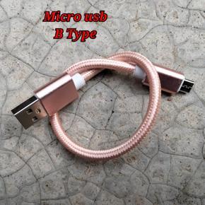 Power Bank Cable Sort Cable Micro Usb B Type Fast Charging Support Cable
