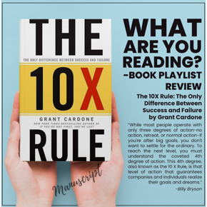 The 10X Rule: The Only Difference Between Success and Failure -Paperback