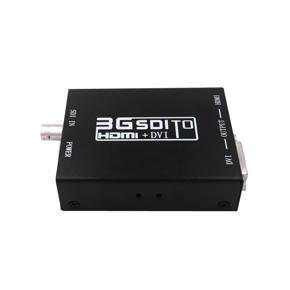 NK-A8 3G SDI to HDMI + DVI Converter 1080P HD Video SD-SDI HD-SDI 3G-SDI Signals with Power Adapter EU Plug