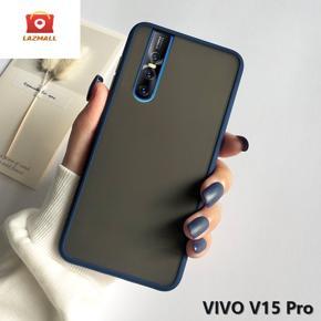 Vivo V15 Pro Luxurious Translucent Smoky Matte Shockproof Back Case