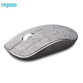 Rapoo 3500Pro Fabric Wireless Mouse Optical Gaming Mice With Soft Fabric Cover Super Slim Portable For Laptop Computer