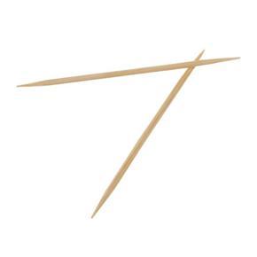 XHHDQES 400 Pcs Home Restaurant Head Double Bamboo Toothpick, 6,4 cm Long