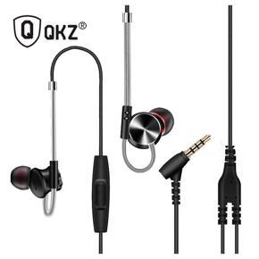 QKZ DM10 Zinc Alloy Metal Earphone - Black