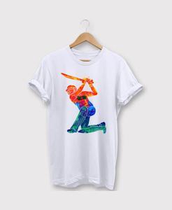 Cricket Half Sleeve T-shirt For Men