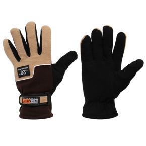 Windproof Winter Warm Fleece Thermal Motorcycle Ski Snow Snowboard Gloves Men Coffee - Men's coffee