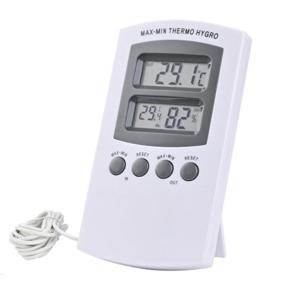 BRADOO High-Precision Indoor and Outdoor Temperature & Humidity Logger Temp Data Logger Reusable Temperature Humidity Recorder