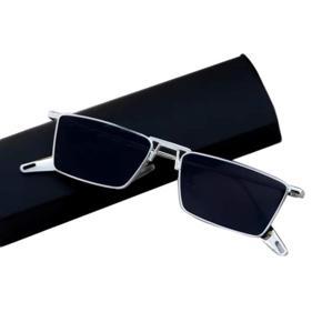 Sunglasses 2021 Fashion Small Box Metal Frame Rectangle Glasses