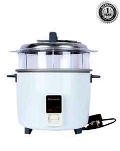 Rice Cooker with Stainless Steel Lid SR-W18GSWUA - 1.8L - White