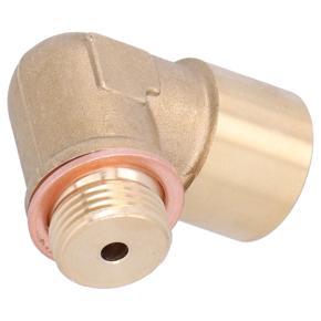 Angled Sensor Extender M18x1.5 Brass Extension Spacer Adapter For Car