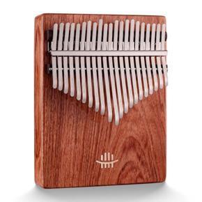 Hluru Kalimba 21 Key Instrument Bottom Opening Thumb Piano Zambian Guibourtia Kalimba Mbira Musical Instrument