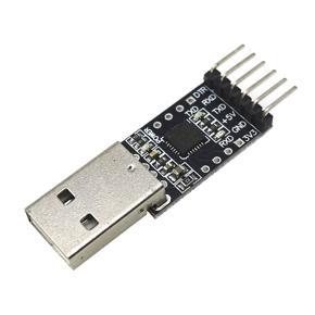Cp2102 Module Usb To Ttl Usb To Serial Port Uart Brush Board Stc Downloader - silver