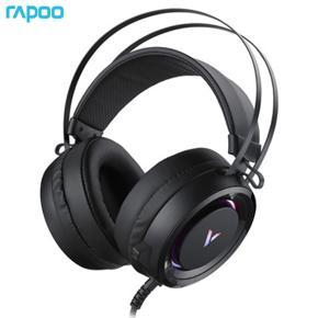 RAPOO VH500C RGB Gaming Headset Headphone Wired Virtual 7.1 Channel With Microphone 50mm Unit Line Type