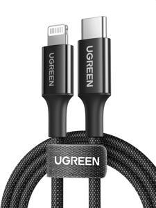 UGREEN USB C to Lightning Cable MFi Certified iPhone Charging Cable for iPhone 13/13 Pro/13 Pro Max/13 Mini, iPhone 12/11/ X/XR/XS/8 Series, iPad 9, AirPods Pro