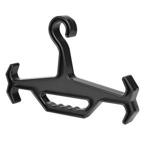 Tactical Hanger Heavy Duty Plastic Dry Hanger Multipurpose Gear Hanger 66lb Load Capacity Hanger with Built-in Carry Handle