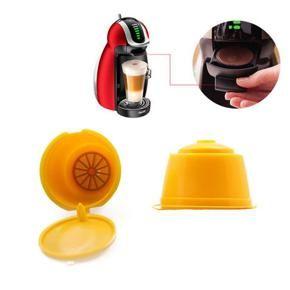 Reusable Refillable Coffee Capsule Pod Filter Cups Food Grade Eco Friendly Stainless Steel Mesh Filter Suitable for Dolce Gusto Mini Me Piccolo