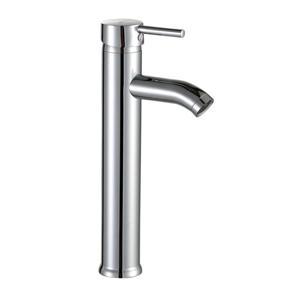 Stainless Steel Basin Faucet Bathroom Faucet Deck Mounted Sink Hot Cold Mixer Tap Single Hole Faucets for Bathroom