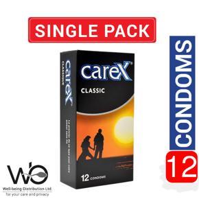 Carex - Classic Condom - Single Pack - 12x1=12pcs
