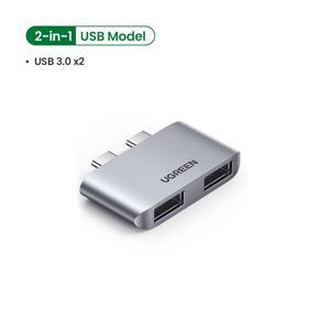UGREEN USB C HUB Ultra Mini USB Type C HUB to HDMI 4K USB 3.1 10Gbps USB HUB For Macbook Pro Air 2020 - 2016 Cable Free USB HUB