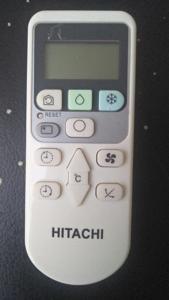 Hitachi Ac Remote.