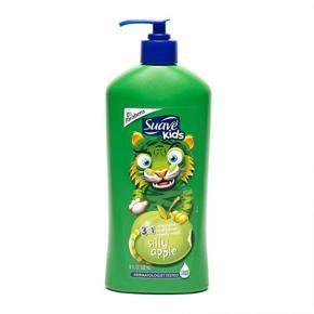 Suave Kids Silly Apple Wonder 3 In 1 Shampoo + Conditioner + Body Wash 532ml