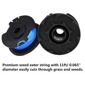 For Ryobi One Plus AC14RL3A 18V 24V 40V 0.065 Inch Automatic Feed Wireless Weeder Spool Trimmer Spool Replacement