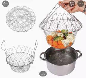 Kitchen Tool Foldable Chef Basket