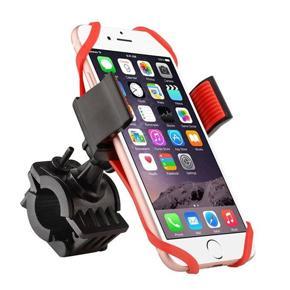 Handlebar Holder for Motorcycle and Bicycle - Black and Red