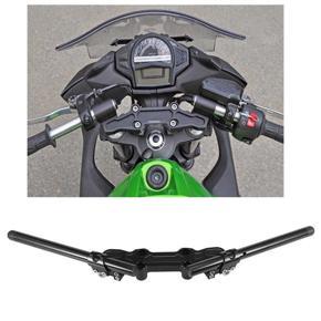 CNC Clipon Adapter Plate + 22mm Handlebar Kit For Ninja 650 R 06-16 SS